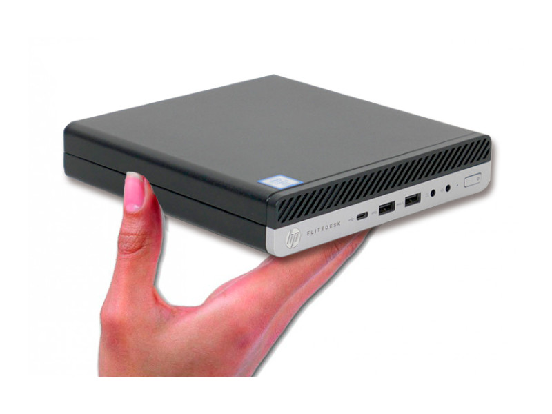 PC de bureau reconditionné HP EliteDesk 800 G3 DM - i5 - 8Go - 240Go SSD - Windows 10