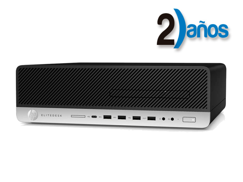 PC Reconditionné HP EliteDesk 800 G4 SFF – Intel I7-8700, 16 Go RAM, SSD 480 Go, Windows 11