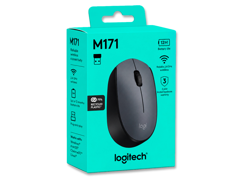 Logitech M171 Wireless Mouse - Nuevo – Image 5