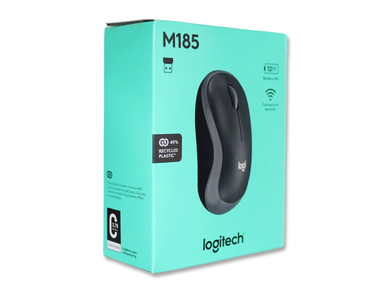 Logitech M185 Wireless Mouse - Nuevo – Image 4