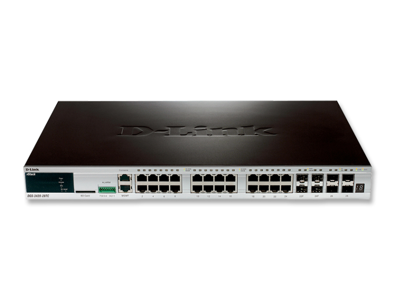 Switch D-Link DGS-3420-28TC